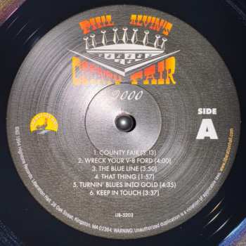 LP Phil Alvin: County Fair 2000