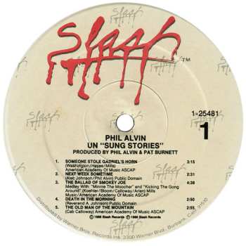 LP Phil Alvin: Un "Sung Stories"