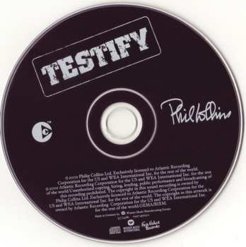 CD Phil Collins: Testify