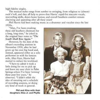 CD Phil Harris: The South Shall Rise Again & You're Blasé