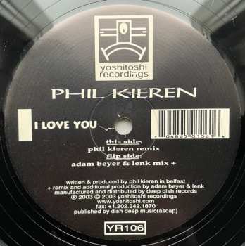 2LP Phil Kieran: I Love You