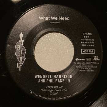 LP Wendell Harrison: What We Need / The Wok LTD