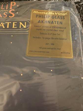 3LP/Box Set Philip Glass: Akhnaten LTD | CLR | NUM | DLX