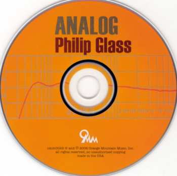 CD Philip Glass: Analog