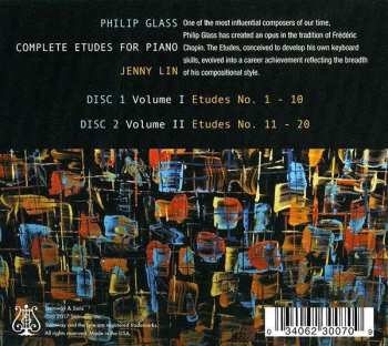 2CD Philip Glass: Complete Etudes For Piano