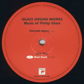 2LP Philip Glass: Glass Organ Works (Music Of Philip Glass)