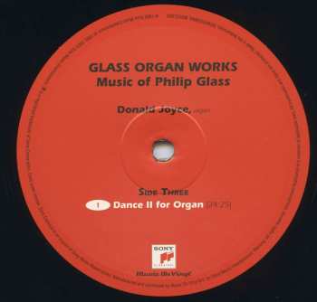 2LP Philip Glass: Glass Organ Works (Music Of Philip Glass)