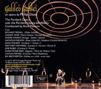 2CD Philip Glass: Galileo Galilei