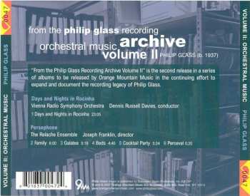 CD Philip Glass: Orchestral Music
