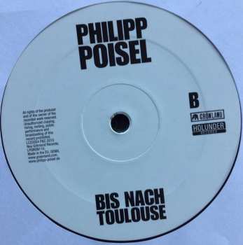 LP Philipp Poisel: Bis Nach Toulouse
