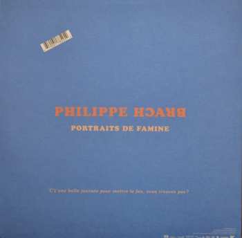 2LP Philippe Brach: Portraits De Famine