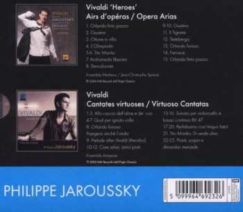 2CD/Box Set Philippe Jaroussky: Vivaldi Heroes - Opera Arias / Vivaldi Virtuoso Cantatas LTD