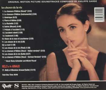 CD Philippe Sarde: Les Choses De La Vie / Nelly Et Mr. Arnaud