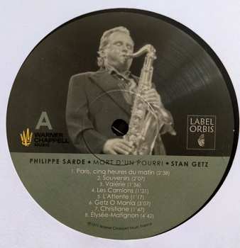 LP Stan Getz: Mort D'Un Pourri (Bande Originale Du Film) LTD