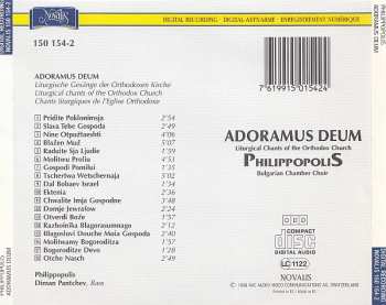 CD Philippopolis Choir: Adoramus Deum (Liturgical Chants Of The Orthodox Church)