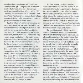 CD Phill Niblock: Disseminate