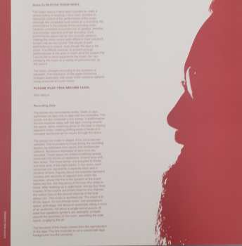 LP Phill Niblock: Boston III / Tenor / Index
