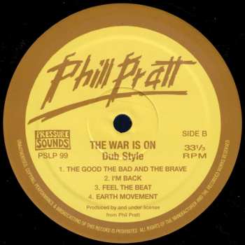 LP Phil Pratt: The War Is On Dub Style