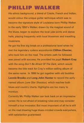 DVD Phillip Walker: Tough Blues