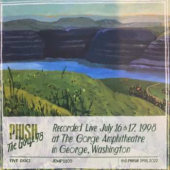5CD/Box Set Phish: The Gorge '98 LTD