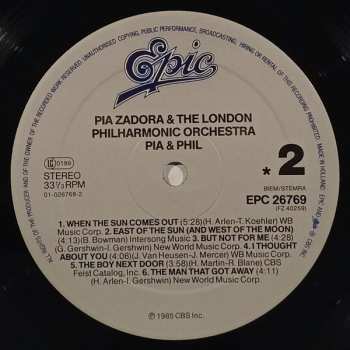 LP Pia Zadora: Pia & Phil