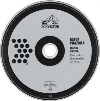 CD Astor Piazzolla: En Vivo (May 1982 Teatro Regina)