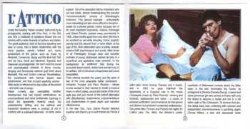 CD Piero Piccioni: L'Attico (Original Motion Picture Soundtrack)  LTD