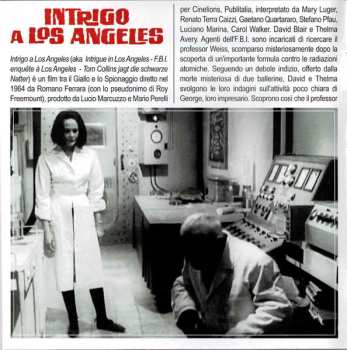 CD Piero Umiliani: Intrigo A Los Angeles (Original Motion Picture Soundtrack) LTD