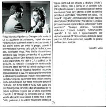 CD Piero Umiliani: Intrigo A Los Angeles (Original Motion Picture Soundtrack) LTD