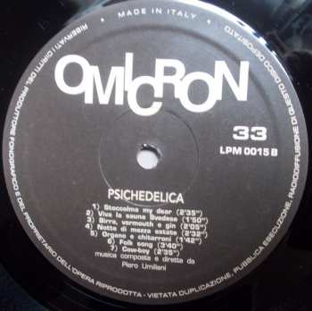 LP/CD Piero Umiliani: Psichedelica
