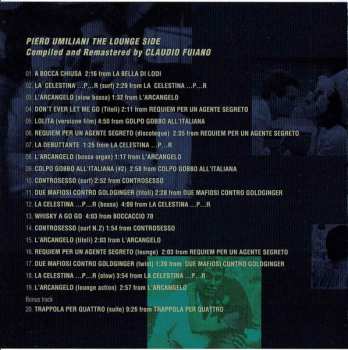 CD Piero Umiliani: The Lounge Side