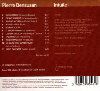 CD Pierre Bensusan: Intuite 