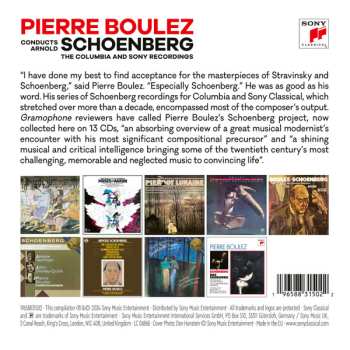 13CD/Box Set Arnold Schoenberg: The Columbia And Sony Recordings