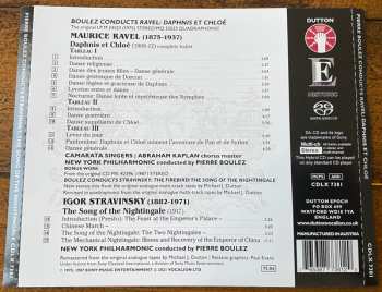 SACD Maurice Ravel: Daphnis Et Chloé (Complete Ballet) & The Song Of The Nightingale