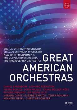Album Pierre Boulez: Great American Orchestras