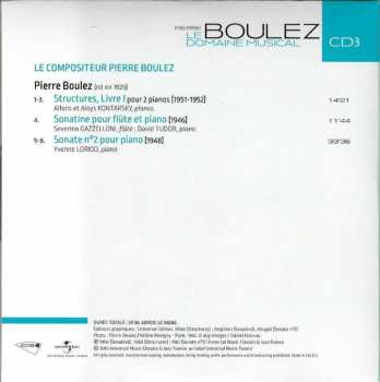 10CD/Box Set Pierre Boulez: Le Domaine Musical - 1956...1967 LTD