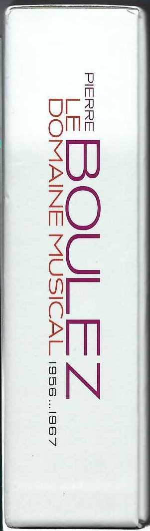 10CD/Box Set Pierre Boulez: Le Domaine Musical - 1956...1967 LTD