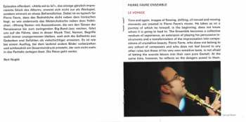 CD Pierre Favre Ensemble: Le Voyage