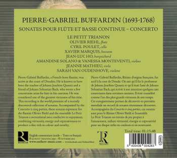CD Pierre-Gabriel Buffardin: Sonates & Concerto