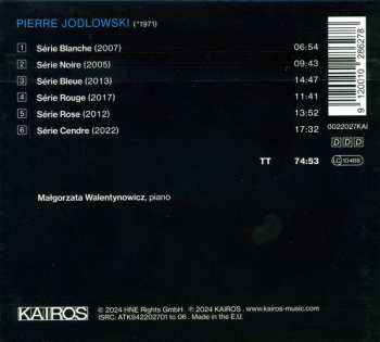 CD Pierre Jodlowski: Séries for Piano and Soundtrack