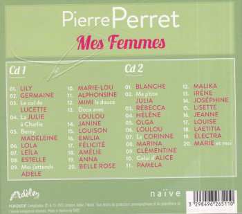 2CD Pierre Perret: Mes Femmes