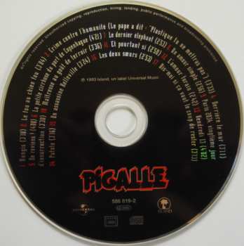 CD Pigalle: Rire Et Pleurer