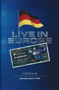 3CD/DVD/Box Set/Blu-ray Piledriver: Live In Europe - The ROCKWALL-Tour