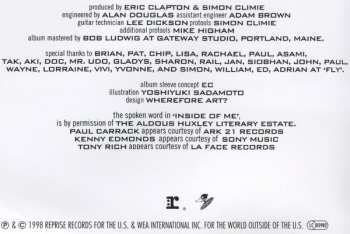 2LP Eric Clapton: Pilgrim LTD