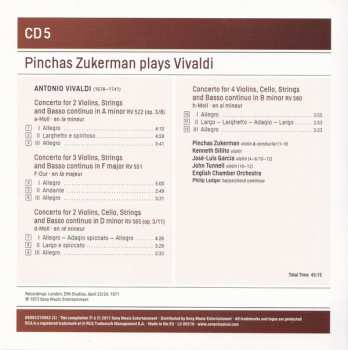 6CD/Box Set Antonio Vivaldi: Pinchas Zukerman Plays Vivaldi