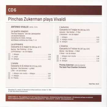 6CD/Box Set Antonio Vivaldi: Pinchas Zukerman Plays Vivaldi