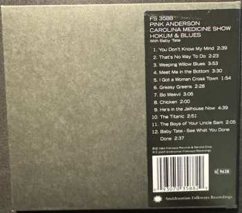 CD Pink Anderson: Carolina Medicine Show Hokum & Blues