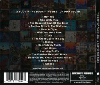 CD Pink Floyd: A Foot In The Door (The Best Of Pink Floyd)