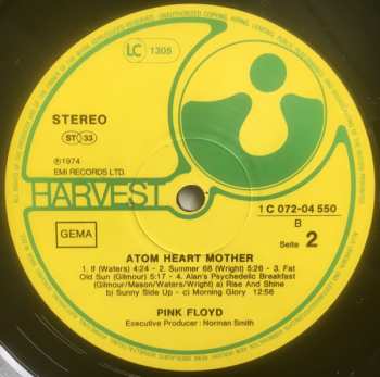 LP Pink Floyd: Atom Heart Mother
