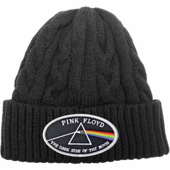 Merch Pink Floyd: Čepice The Dark Side Of The Moon White Border